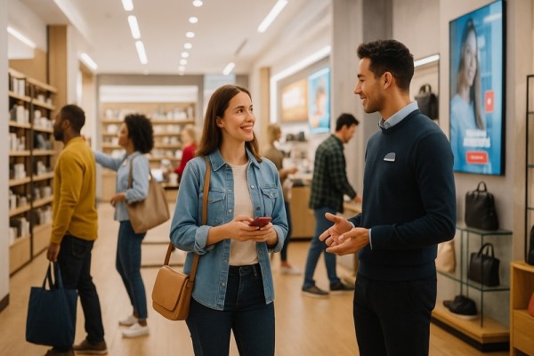 جذب مشتری حضوری با تبلیغات دیجیتال