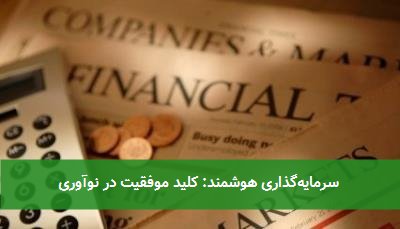 سرمایهگذاری هوشمند: کلید موفقیت در نوآوری