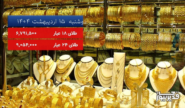 قیمت طلای 18 عیار امروز ، 0.371 درصد کاهش داشت