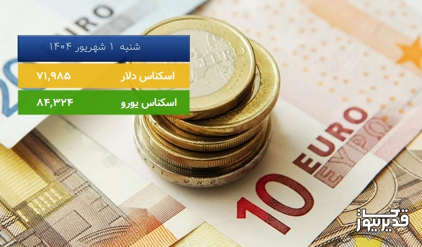 قیمت یورو (مرکز مبادلات ارزی) امروز ، 0.558 درصد افزایش داشت