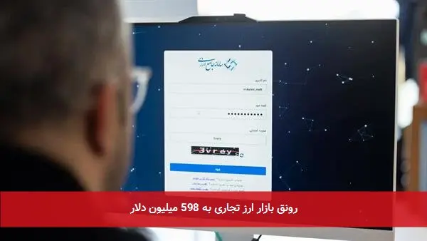 رونق بازار ارز تجاری به 598 میلیون دلار