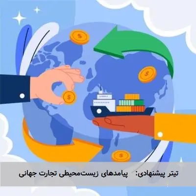 تیتر پیشنهادی: پیامدهای زیستمحیطی تجارت جهانی
