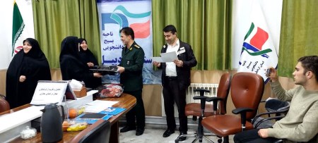 تجلیل از فعالان فرهنگی فضای مجازی در سازمان بسیج دانش‌آموزی اردبیل