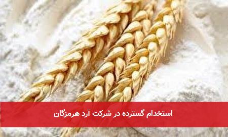 استخدام گسترده در شرکت آرد هرمزگان