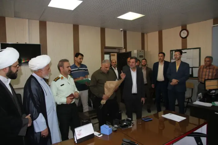 تقدیر شورای فرهنگی خیابان طالقانی تهران از خدمات فراجا دوم