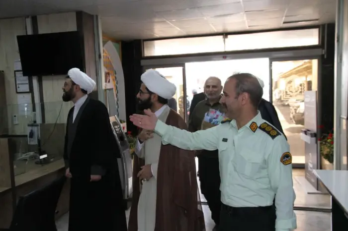 تقدیر شورای فرهنگی خیابان طالقانی تهران از خدمات فراجا هفتم