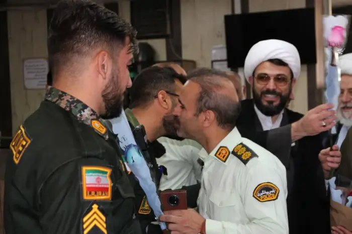 تقدیر شورای فرهنگی خیابان طالقانی تهران از خدمات فراجا هشتم