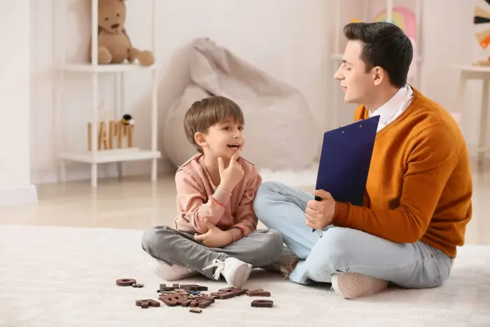 درمان دیر حرف زدن کودکان فقط با گفتاردرمانی