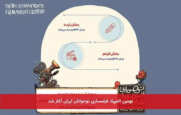 نهمین المپیاد فیلمسازی نوجوانان ایران آغاز شد
