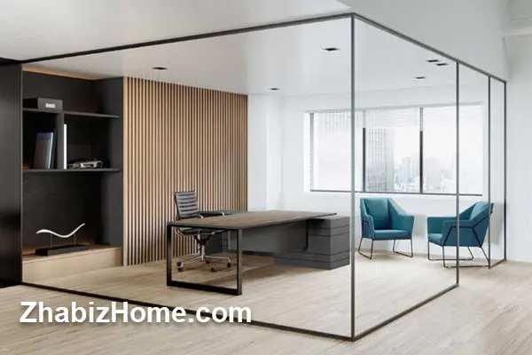 خدمات ژابیزهوم در اجرای پارتیشن شیشه ای اداری در تهران