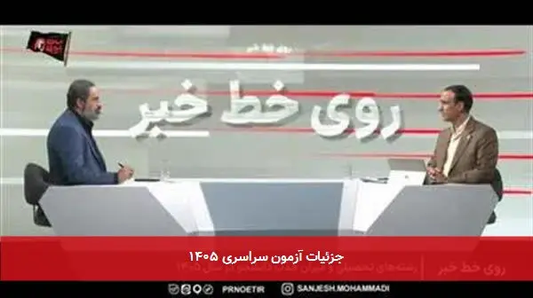 جزئیات آزمون سراسری ۱۴۰۵