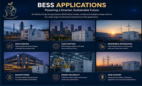 سیستم ذخیره‌سازی انرژی BESS