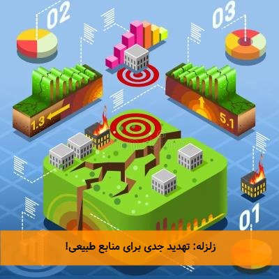 زلزله‌: تهدید جدی برای منابع طبیعی!