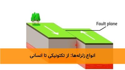 انواع زلزلهها: از تکتونیکی تا انسانی