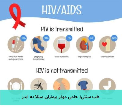 طب سنتی؛ حامی موثر بیماران مبتلا به ایدز