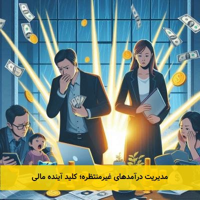  مدیریت درآمدهای غیرمنتظره؛ کلید آینده مالی 