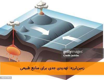 زمین‌لرزه: تهدیدی جدی برای منابع طبیعی