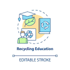  برنامه‌های آموزشی در زمینه بازیافت
