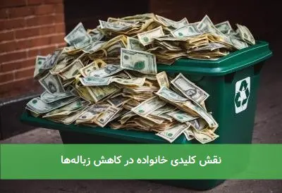 نقش کلیدی خانواده در کاهش زبالهها