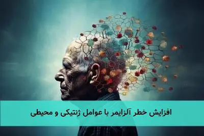 افزایش خطر آلزایمر با عوامل ژنتیکی و محیطی