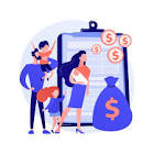  تأثیر تاریخچه مالی خانواده 