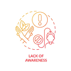  عدم آگاهی و آموزش